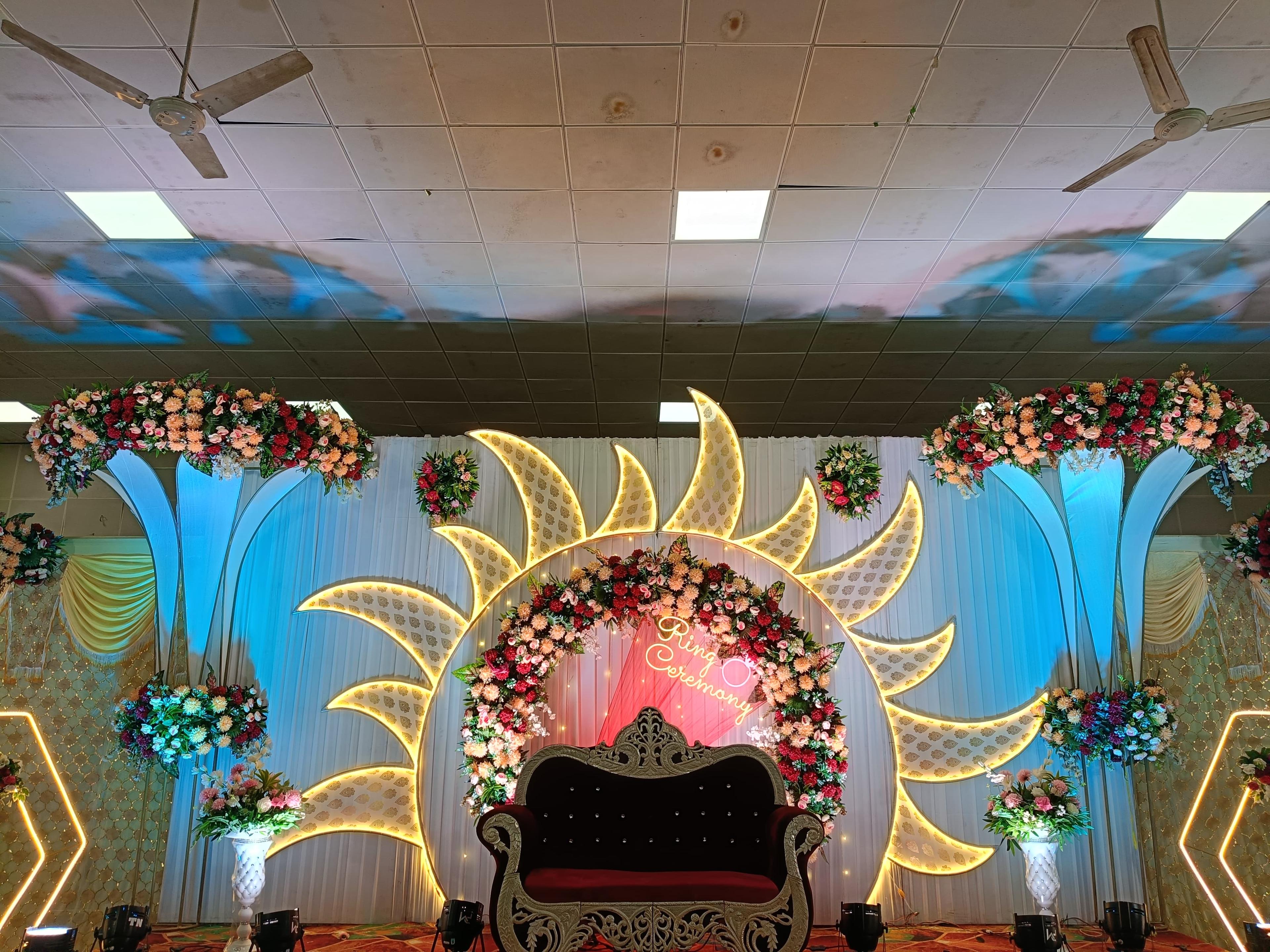 Ring Ceremony Decoration at Home: Setup & Ring Platter Ideas